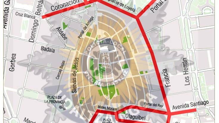 Gasteiz hiriguneko zati handi bat itxiko dute Martxoaren 3ko ekitaldiak direla eta