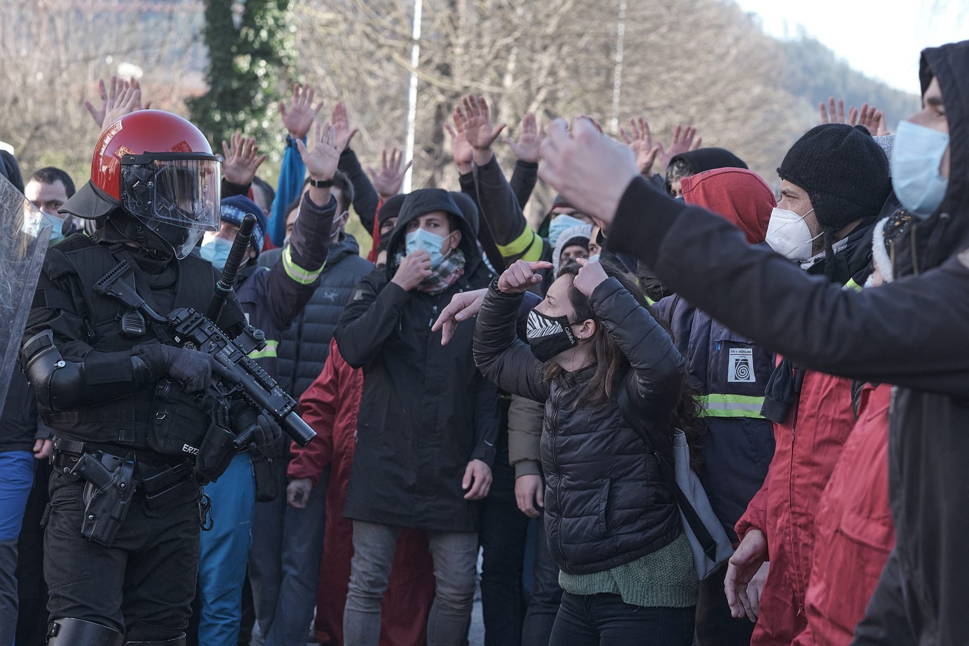 36, 21 eta 14 hilabeteko espetxe zigor eskaerak Tubacexeko hiru grebalariren kontra