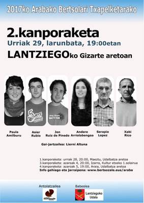 [ARABAKO BERTSOLARI TXAPELKETA] 2. kanporaketa