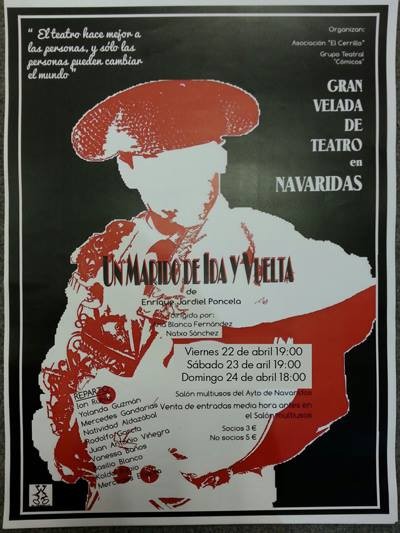 Ardoaren azokaren ostean, herri antzerkia dator Navaridasera