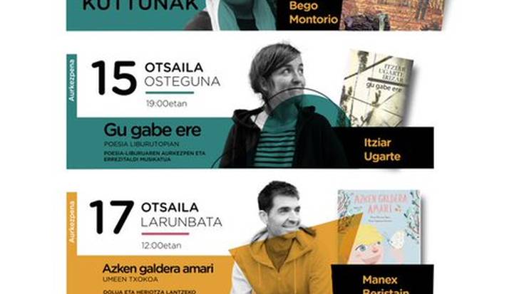 'Dendaostekoak' liburuaren aurkezpena, Uxue Alberdirekin