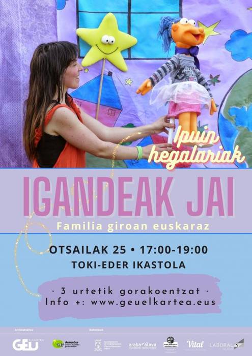 [IGANDEAK JAI] 'Ipuin hegalariak'