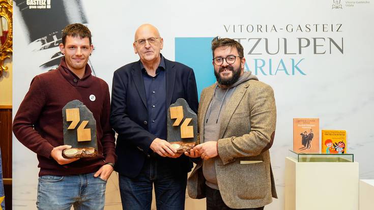 Angel Errok, Rikardo Arregik eta Aitor Blancok jaso dituzte itzulpen onenen ‘Vitoria-Gasteiz’ sariak