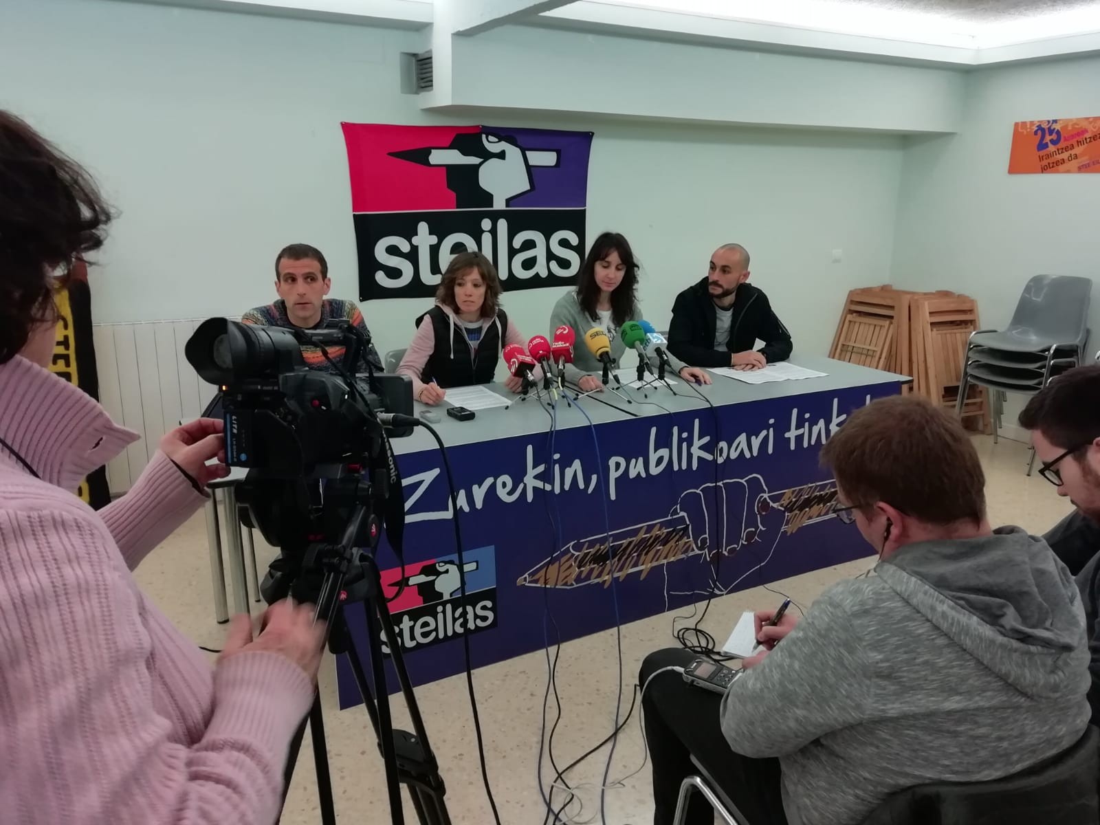 Segregazioa okerrera doala salatu du Steilas sindikatuak