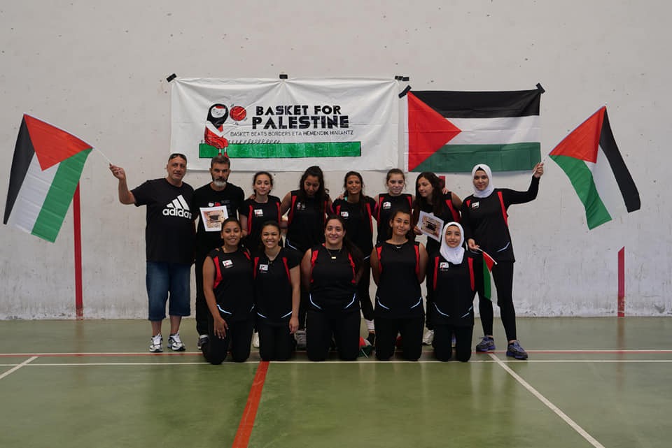 Gasteizen dira Basket Beats Borders ekimeneko jokalariak