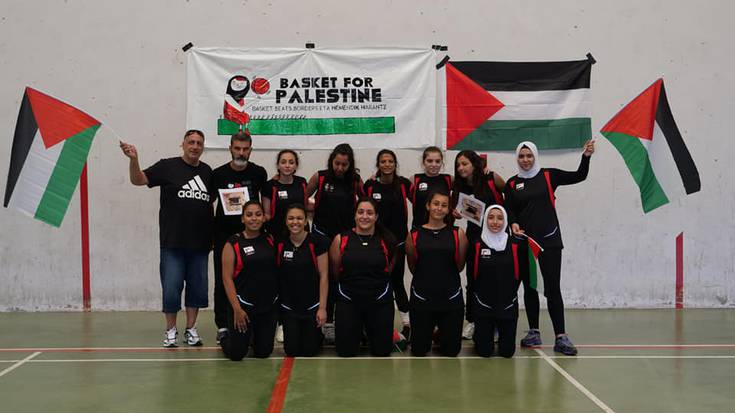 Gasteizen dira Basket Beats Borders ekimeneko jokalariak