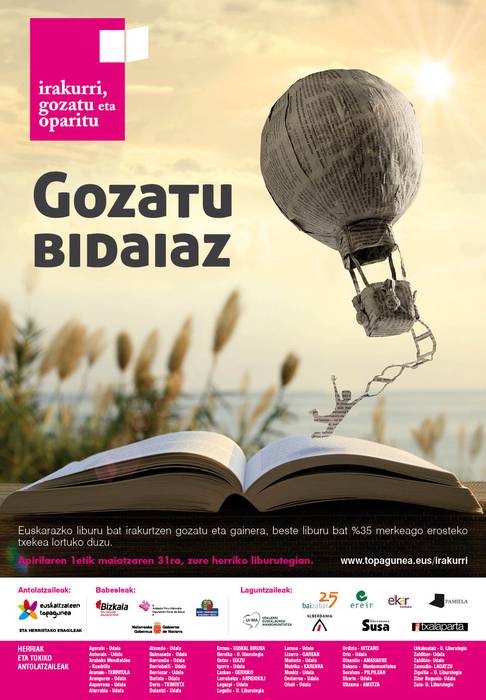 “Irakurri, gozatu eta oparitu” egitasmoaren 10. edizioa