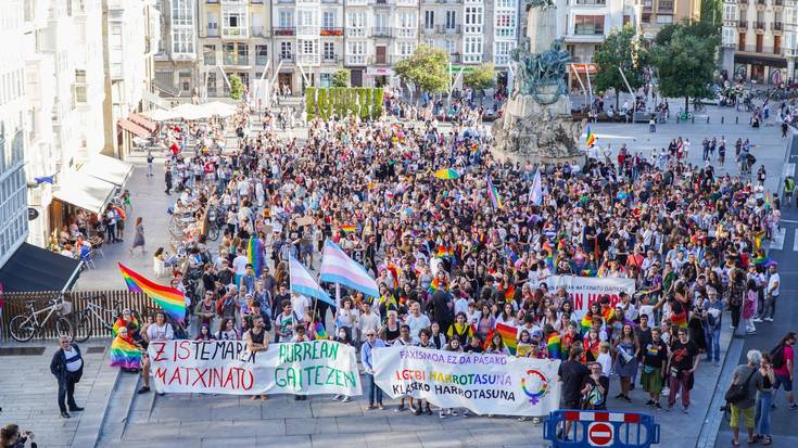 Elkar zaintza eta antifaxismoa, LGTBIQ+ Harrotasunaren Egunaren erdigunean