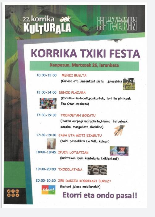 Korrika txiki festa