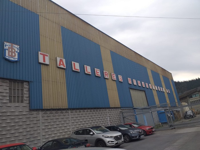 Laudioko langile bat hil da Talleres Berasategui enpresan