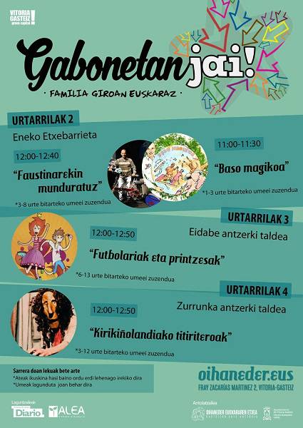 [GABONETAN JAI] Familia giroan euskaraz