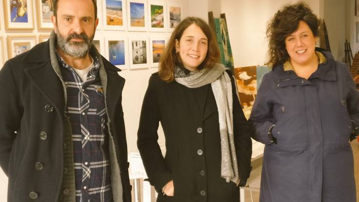 Abian da Gasteizko Enebada galerian neguko arte azoka 