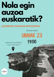 Nola egin auzoa euskaratik?