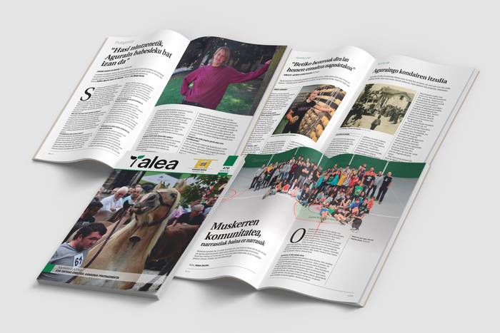 Muskerrak eta Josune Garcia de Bikuña, aste honetako ALEAn