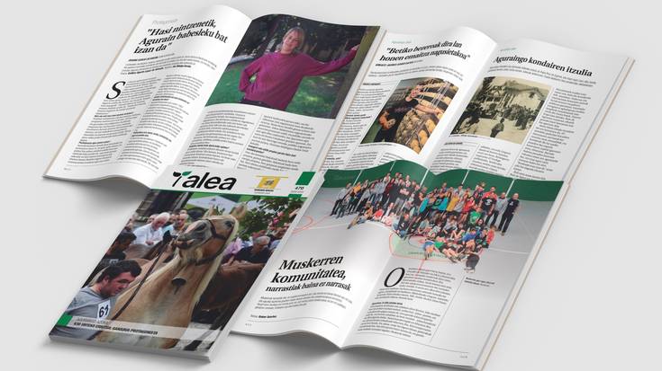 Muskerrak eta Josune Garcia de Bikuña, aste honetako ALEAn