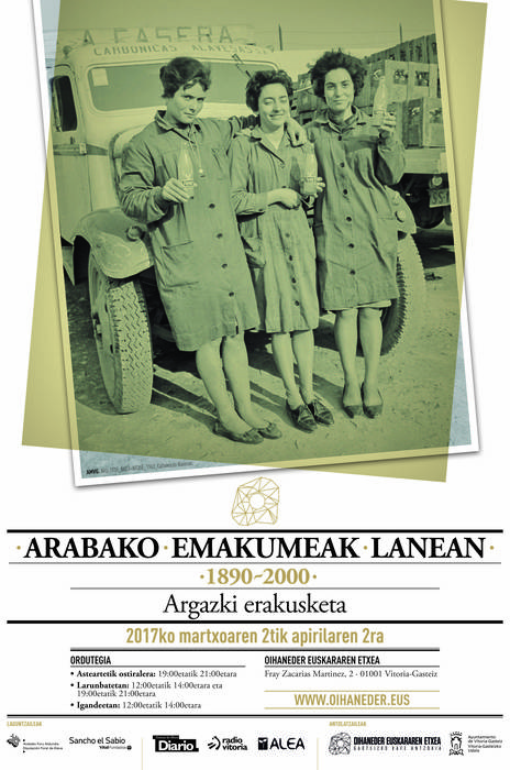 [ERAKUSKETA] 'Arabako emakumeak lanean, 1890-2000'