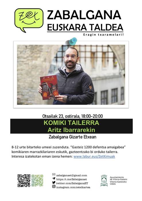 Komiki tailerra, Aritz Ibarrarekin