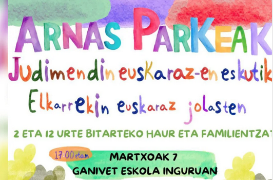 Arnas parkeak, elkarrekin euskaraz jolasten