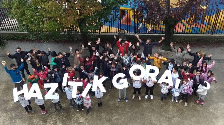 'Hazitik gora!' izango da Euskal Eskola Publikoaren 29. jaiaren leloa