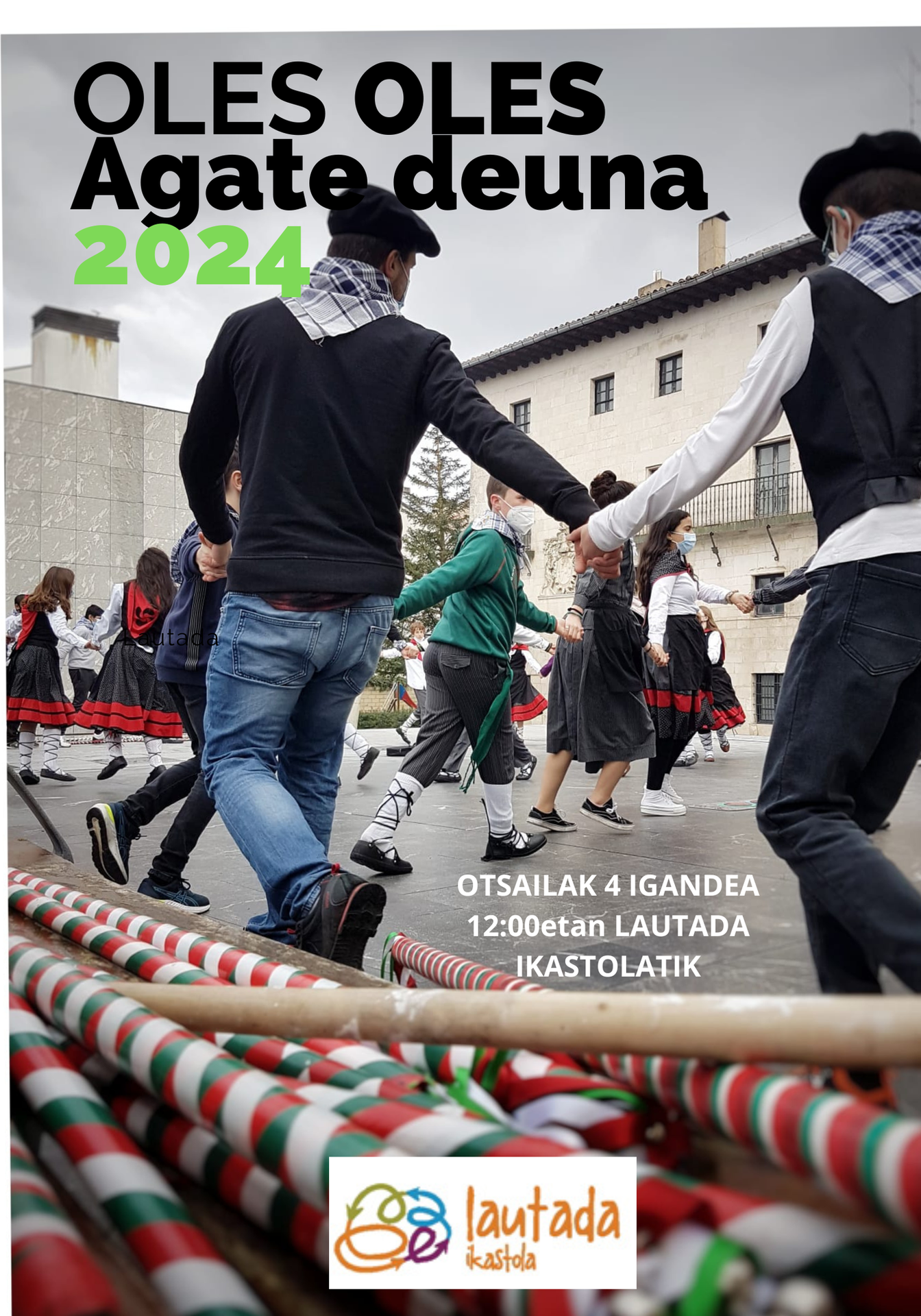 Oles oles: Agate Deuna ospatuko dute Lautada Ikastolan