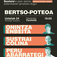 Bada Garaia, Peru Abarrategi,  Onintza Enbeita, Sustrai Colina