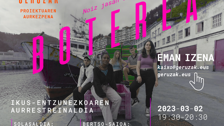 'Boterea', Geruzak proiektua