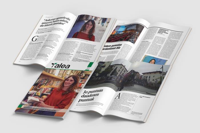 Arrazakeria eta Maddi Sarasua, aste honetako ALEAn