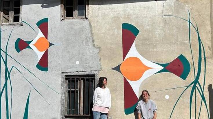 Mural berria egin dute Elorriagan