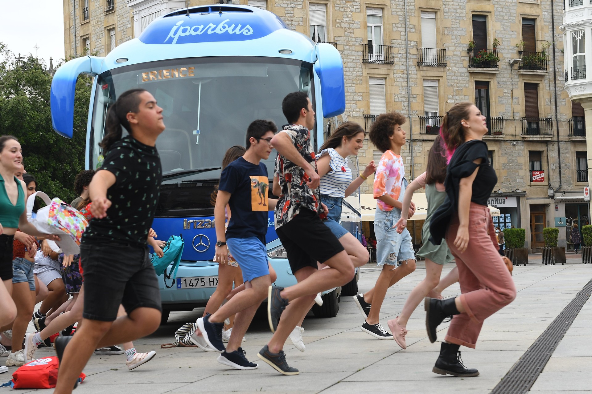 Gasteizen hasi dute Goazen telesailaren grabazioa