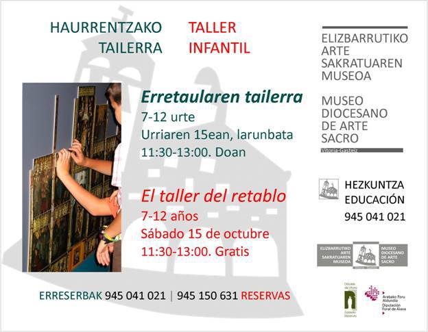 [HAURRENTZAKO EKINTZA] Erretaularen tailerra