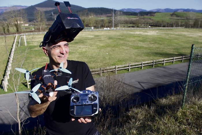 “Etorkizuneko 1 Formula izango da dronea”