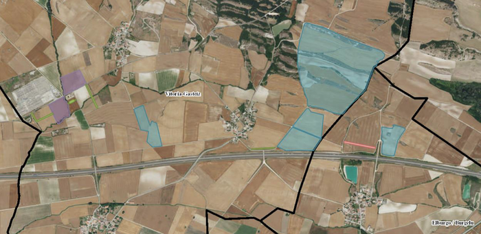 Solariak Lubinaotik gertuen zeuden plakak proiektutik kendu ditu