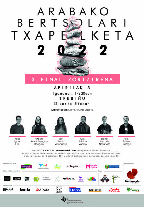 Ostiralean hasiko da Amurrion 2022ko Arabako Bertsolari Txapelketa