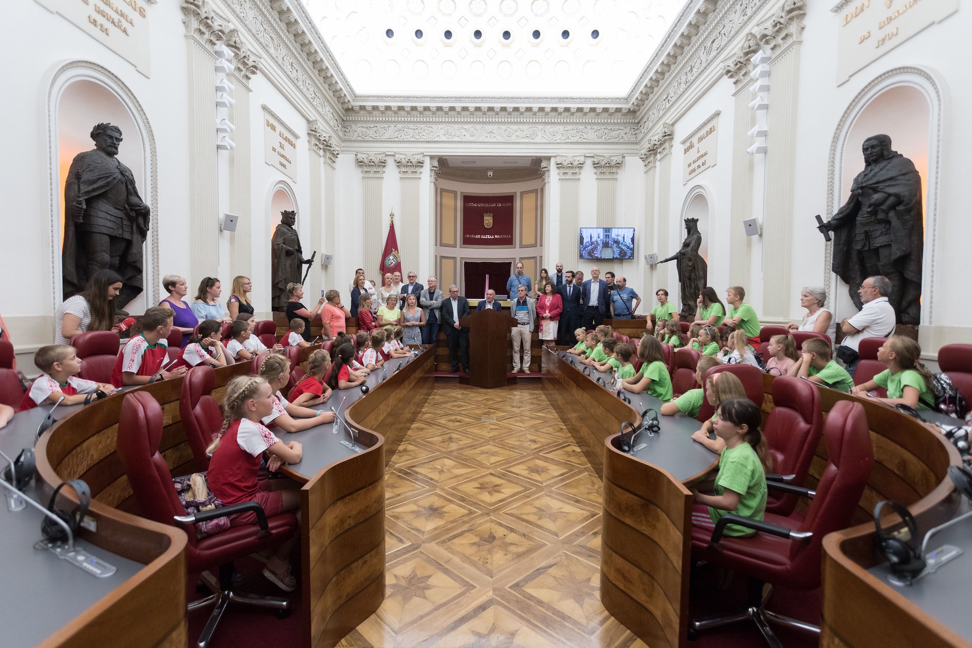 Txernobylgo haurrei ongietorria egin diete