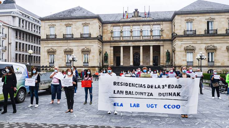 Bi greba egun deitu dituzte Arabako egoitza eta etxebizitza komunitario pribatuetan