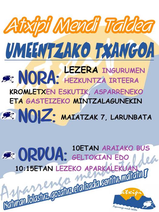 Lezera ingurumen hezkuntza irteera