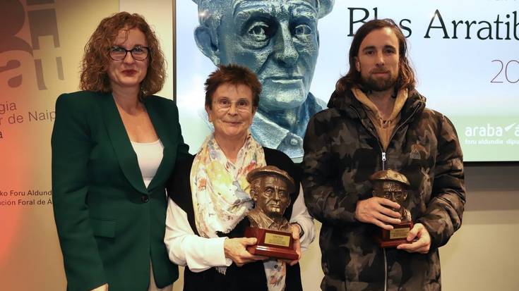 Aitortza Blanka Gomez de Segurari, "bizitza osoa artisautzari emateagatik"