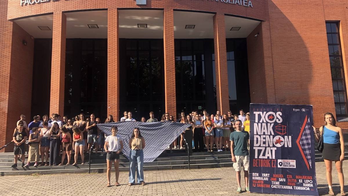Gasteizko jaietan "txosna pirata" jarriko dute berriz GKS eta Etxebizitza Sindikatuak