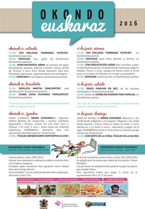 Okondo Euskaraz 2016