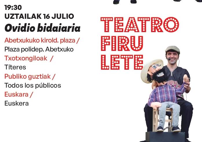 'Ovidio bidaiaria', Teatro firulete