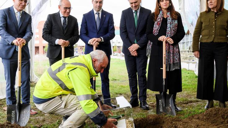 Ardoaren campusaren Gasteizko egoitza eraikitzen hasi dira