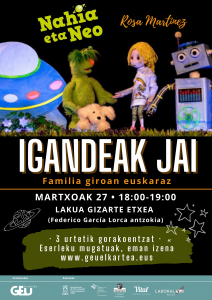 [IGANDEAK JAI] 'Nahia eta Neo', Rosa Martinez