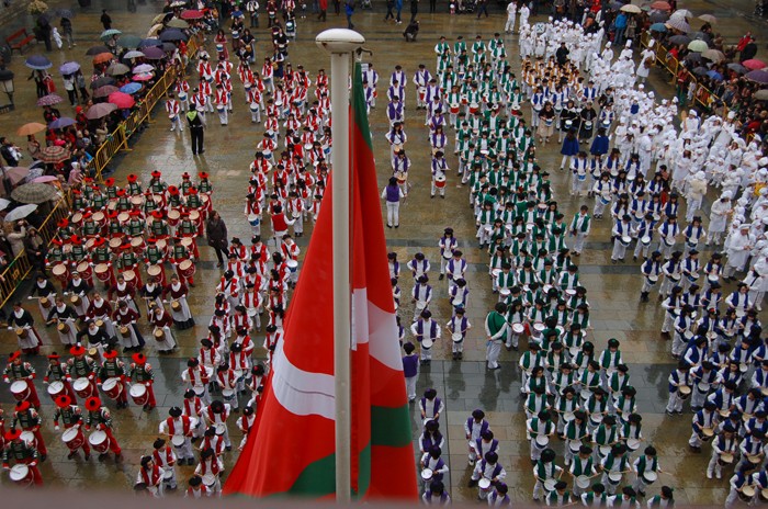 Betiko danborrada Laudiora bueltan izango da