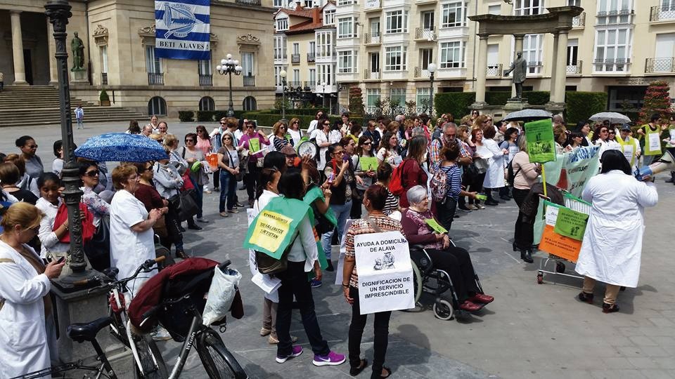 Bihartik hasita, lanuzte partzialak egingo dituzte Etxez Etxeko Laguntzako langileek