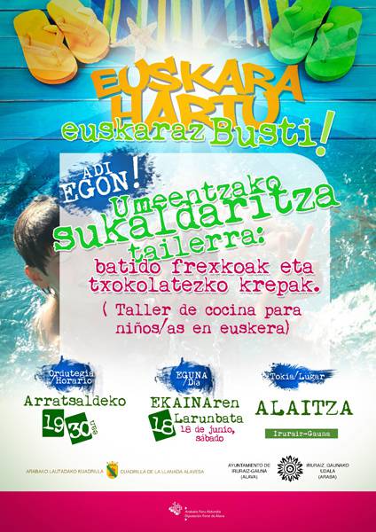 Umeentzako sukaldaritza tailerra