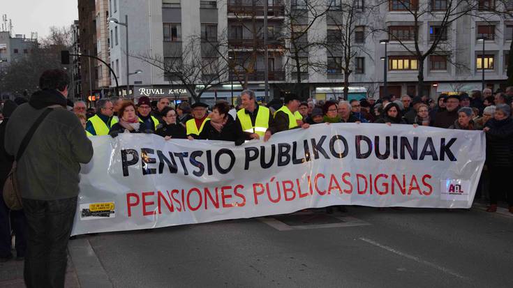 Mobilizazio gehiago iragarri dituzte pentsiodunek