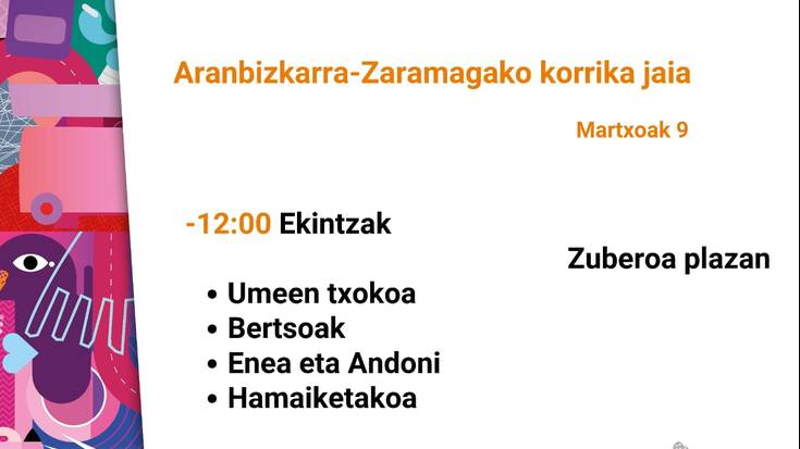 [KORRIKA 2024] Korrika Jaia, Aranbizkarra-Zaramaga