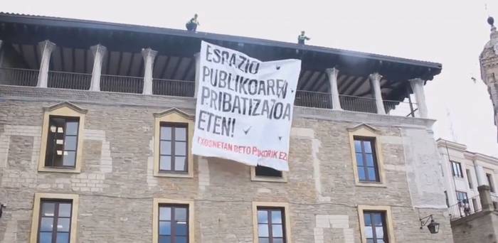 Jaietan "beto politikoen" aurkako manifestazioa egingo dute GKSk eta Etxebizitza Sindikatuak