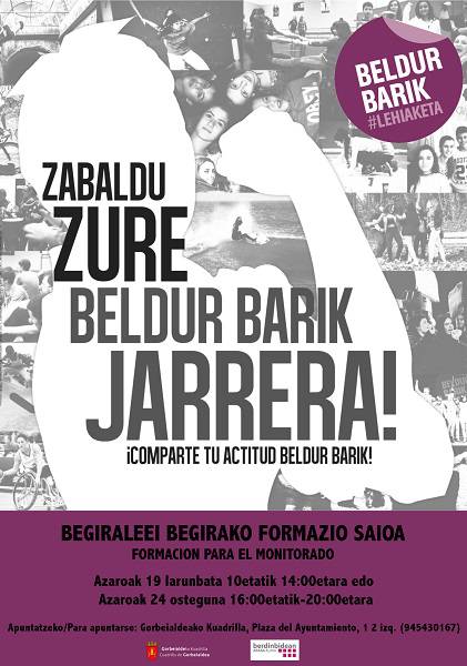 [IKASTAROA] Zabaldu zure beldur barik jarrera!