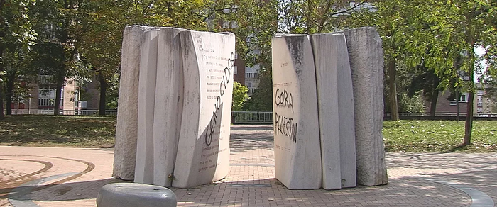 Judimendiko juduen oroitarriari eraso egin diote